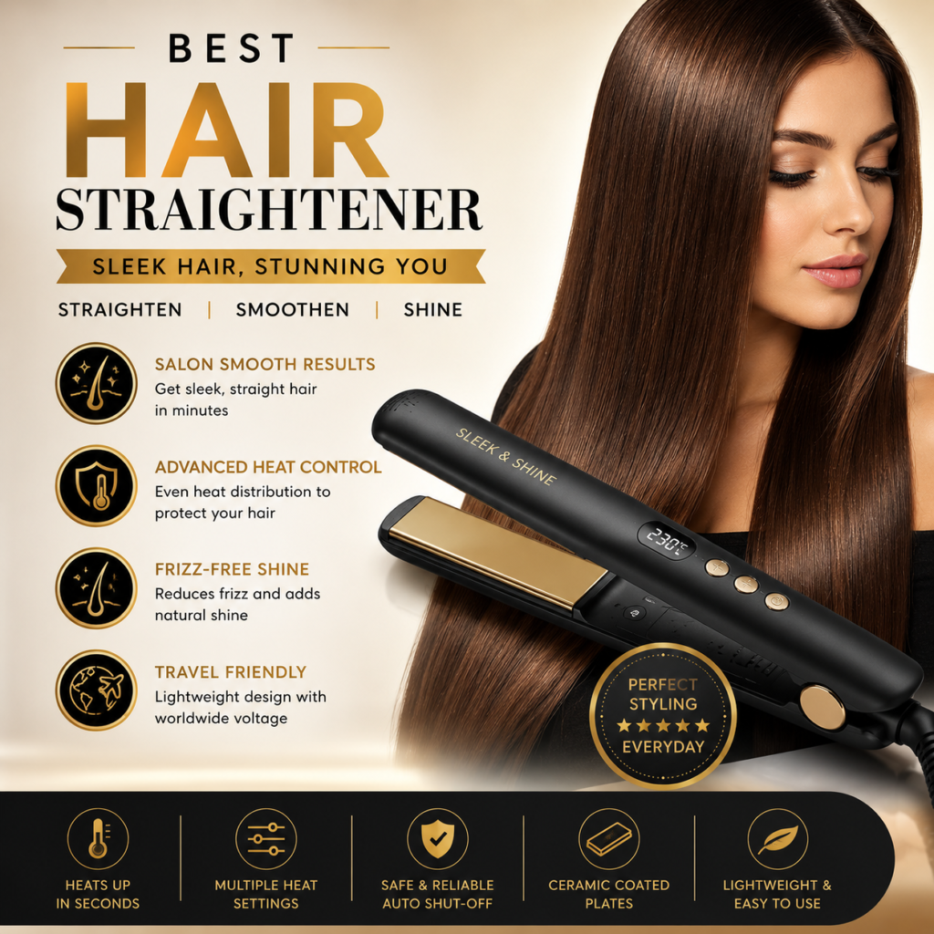 Hair straightener